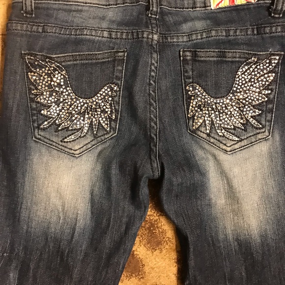 Machine distressed jeans - Picture 3 of 5